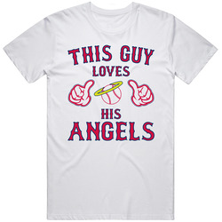 This Guy Loves His California Angels Baseball Halo T Shirt This Guy Loves His California Angels Baseball Halo T Shirt