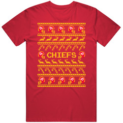 Chiefs Christmas Ugly Sweater T Shirt Chiefs Christmas Ugly Sweater T Shirt