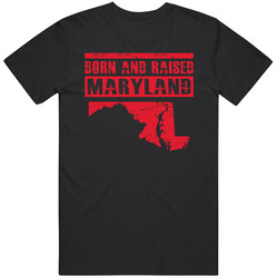 Maryland is My Home State T Shirt - Maryland Terrapins Team Colors T Shirt Maryland is My Home State T Shirt - Maryland Terrapins Team Colors T Shirt