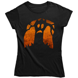 Haunted Tree Halloween Ladies T Shirt Haunted Tree Halloween Ladies T Shirt