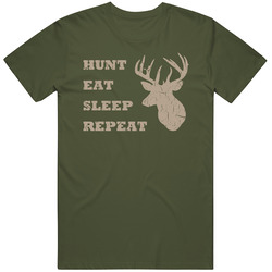 Hunt Eat Sleep Repeat Funny Hunting T Shirt Hunt Eat Sleep Repeat Funny Hunting T Shirt