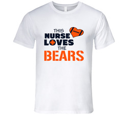 This Nurse Loves The Bears Football T Shirt - Chicago Bears Team Colors T Shirt This Nurse Loves The Bears Football T Shirt - Chicago Bears Team Colors T Shirt