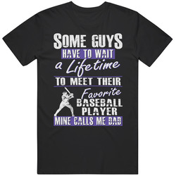 My Favorite Baseball Player Calls Me Dad T Shirt My Favorite Baseball Player Calls Me Dad T Shirt
