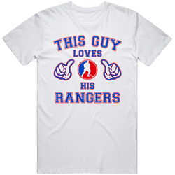 This Guy Loves His New York Rangers Hockey T Shirt This Guy Loves His New York Rangers Hockey T Shirt