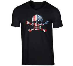 American Flag Skull T Shirt American Flag Skull T Shirt