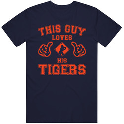 This Guy Loves His Detroit Tigers Baseball T Shirt This Guy Loves His Detroit Tigers Baseball T Shirt