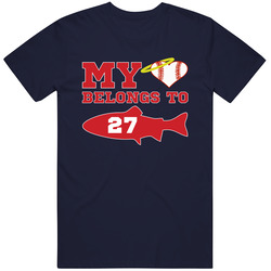 California Angels - My Heart Belongs To Mike Trout Baseball T Shirt California Angels - My Heart Belongs To Mike Trout Baseball T Shirt