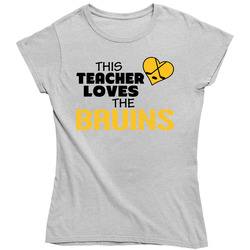 This Teacher Loves The Bruins Hockey T Shirt - Boston Bruins Team Colors Ladies T Shirt This Teacher Loves The Bruins Hockey T Shirt - Boston Bruins Team Colors Ladies T Shirt