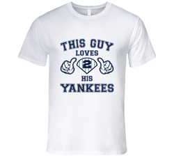 This Guy Loves His New York Yankees Baseball T Shirt This Guy Loves His New York Yankees Baseball T Shirt