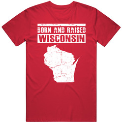 Wisconsin is My Home State T Shirt - Wisconsin Badgers Colors T Shirt Wisconsin is My Home State T Shirt - Wisconsin Badgers Colors T Shirt