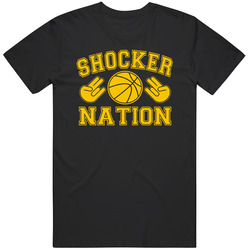 Ncaa Tournament March Madness Basketball Wichita State - Shocker Nation Basketball T Shirt Ncaa Tournament March Madness Basketball Wichita State - Shocker Nation Basketball T Shirt