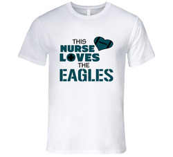 This Nurse Loves The Eagles Football T Shirt - Philadelphia Eagles Team Colors T Shirt This Nurse Loves The Eagles Football T Shirt - Philadelphia Eagles Team Colors T Shirt