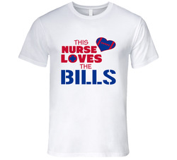 This Nurse Loves The Bills Football T Shirt - Buffalo Bills Team Colors T Shirt This Nurse Loves The Bills Football T Shirt - Buffalo Bills Team Colors T Shirt