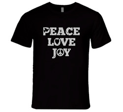 Peace Love Joy Fitted T Shirt Peace Love Joy Fitted T Shirt