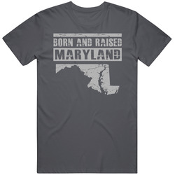 Maryland Born and Rasied Vintage T Shirt - Maryland is My Home State T Shirt Maryland Born and Rasied Vintage T Shirt - Maryland is My Home State T Shirt