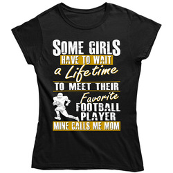 My Son is My Favorite Player Football Mom Tee Shirt - Gift for Mom Ladies T Shirt My Son is My Favorite Player Football Mom Tee Shirt - Gift for Mom Ladies T Shirt