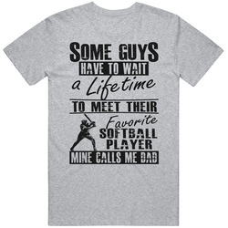 8243788 My Favorite Softball Player Calls Me Dad T Shirt 8243788 My Favorite Softball Player Calls Me Dad T Shirt