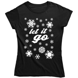 Frozen Let It Go - Ladies T Shirt Frozen Let It Go - Ladies T Shirt