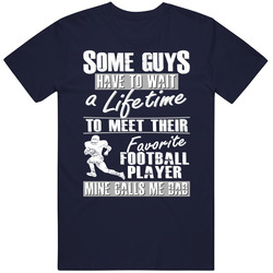My Favorite Football Player Calls Me Dad T Shirt My Favorite Football Player Calls Me Dad T Shirt