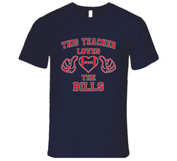 This Teacher Loves The Bills Football T Shirt - Buffalo Bills Team Colors T Shirt This Teacher Loves The Bills Football T Shirt - Buffalo Bills Team Colors T Shirt