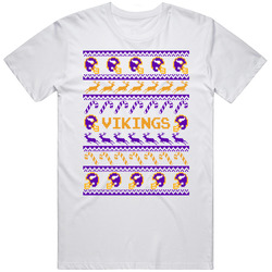 Vikings Football Ugly Christmas Sweater T Shirt - Minnesota Vikings Team Colors T Shirt Vikings Football Ugly Christmas Sweater T Shirt - Minnesota Vikings Team Colors T Shirt