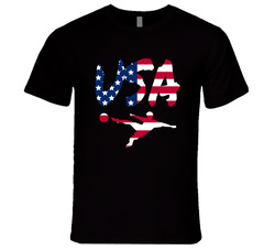 USA America Flag Soccer TShirt - World Cup 2014 Football T Shirt USA America Flag Soccer TShirt - World Cup 2014 Football T Shirt