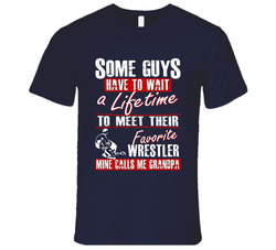 The Wrestling Grandpa T Shirt - My Grandson is My Favorite Wrestler T Shirt The Wrestling Grandpa T Shirt - My Grandson is My Favorite Wrestler T Shirt