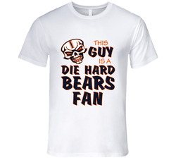 This Guy is a Die Hard Bears Fan Football T Shirt - Chicago Bears Team Colors T Shirt This Guy is a Die Hard Bears Fan Football T Shirt - Chicago Bears Team Colors T Shirt