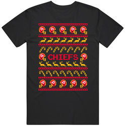 Chiefs Football Ugly Christmas Sweater T Shirt - Kansas City Chiefs Team Colors T Shirt Chiefs Football Ugly Christmas Sweater T Shirt - Kansas City Chiefs Team Colors T Shirt
