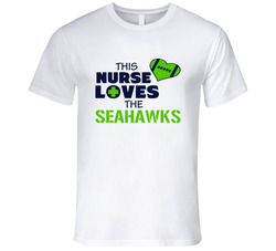 This Nurse Loves The Seahawks Football T Shirt - Seattle Seahawks Team Colors T Shirt This Nurse Loves The Seahawks Football T Shirt - Seattle Seahawks Team Colors T Shirt