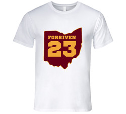 Forgiven Lebron James Cleveland Cavaliers Basketball King T Shirt