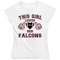 This Girl Loves Her Atlanta Falcons Football Ladies T Shirt This Girl Loves Her Atlanta Falcons Football Ladies T Shirt