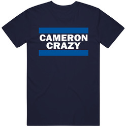 Duke Basketball - Cameron Crazy T Shirt - NCAA Tournament Cameron Crazies T Shirt Duke Basketball - Cameron Crazy T Shirt - NCAA Tournament Cameron Crazies T Shirt