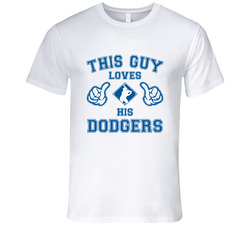 This Guy Lover His Los Angeles Dodgers Baseball T Shirt