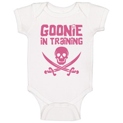 Funny Baby Onesies - Goonie In Training Pirate Baby Baby One Piece