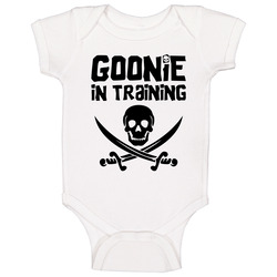 Funny Baby Onesies - Goonie In Training Pirate Baby Baby One Piece