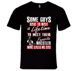 The Wrestling Dad T Shirt - My Son Wrestles T Shirt