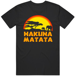 African Tree Hakuna Matata T Shirt
