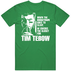Tim Tebow Boogeyman New York Football T Shirt
