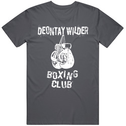 Deontay Wilder Boxing Club Retro Boxing T Shirt