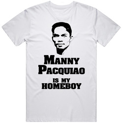 Manny Pacquiao Is My Homeboy Boxing T Shirt
