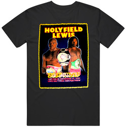 Lewis Vs Holyfield Boxing Fight T Shirt Lewis Vs Holyfield Boxing Fight T Shirt