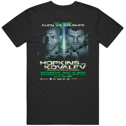 Bernard Hopkins Vs Sergey Kovalev Fight  Boxing T Shirt