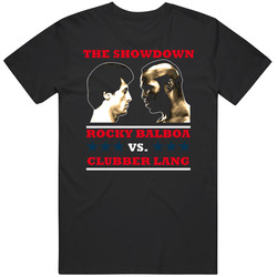 Rocky Balboa Vs Clubber Lang Boxing T Shirt
