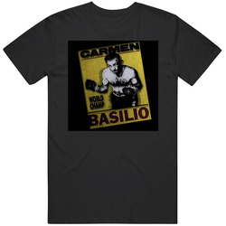 Carmen Basilio Italian Vintage Boxing T Shirt Carmen Basilio Italian Vintage Boxing T Shirt