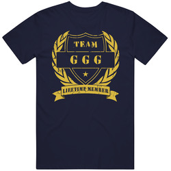 Gennady Golovkin Team G G G Lifetime Member Boxing T Shirt Gennady Golovkin Team G G G Lifetime Member Boxing T Shirt
