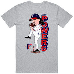 Kenny Powers Retro Baseball Caricature T Shirt