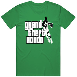 Rajon Rondo Grand Theft Rondo Baskteball T Shirt Rajon Rondo Grand Theft Rondo Baskteball T Shirt