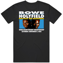 Holyfield Vs Bowe Boxing T Shirt Holyfield Vs Bowe Boxing T Shirt