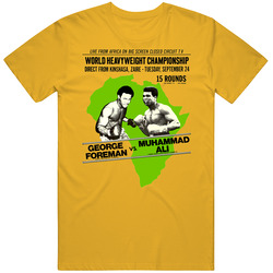 Muhammad Ali Rumble In Jungle Boxing T Shirt Muhammad Ali Rumble In Jungle Boxing T Shirt
